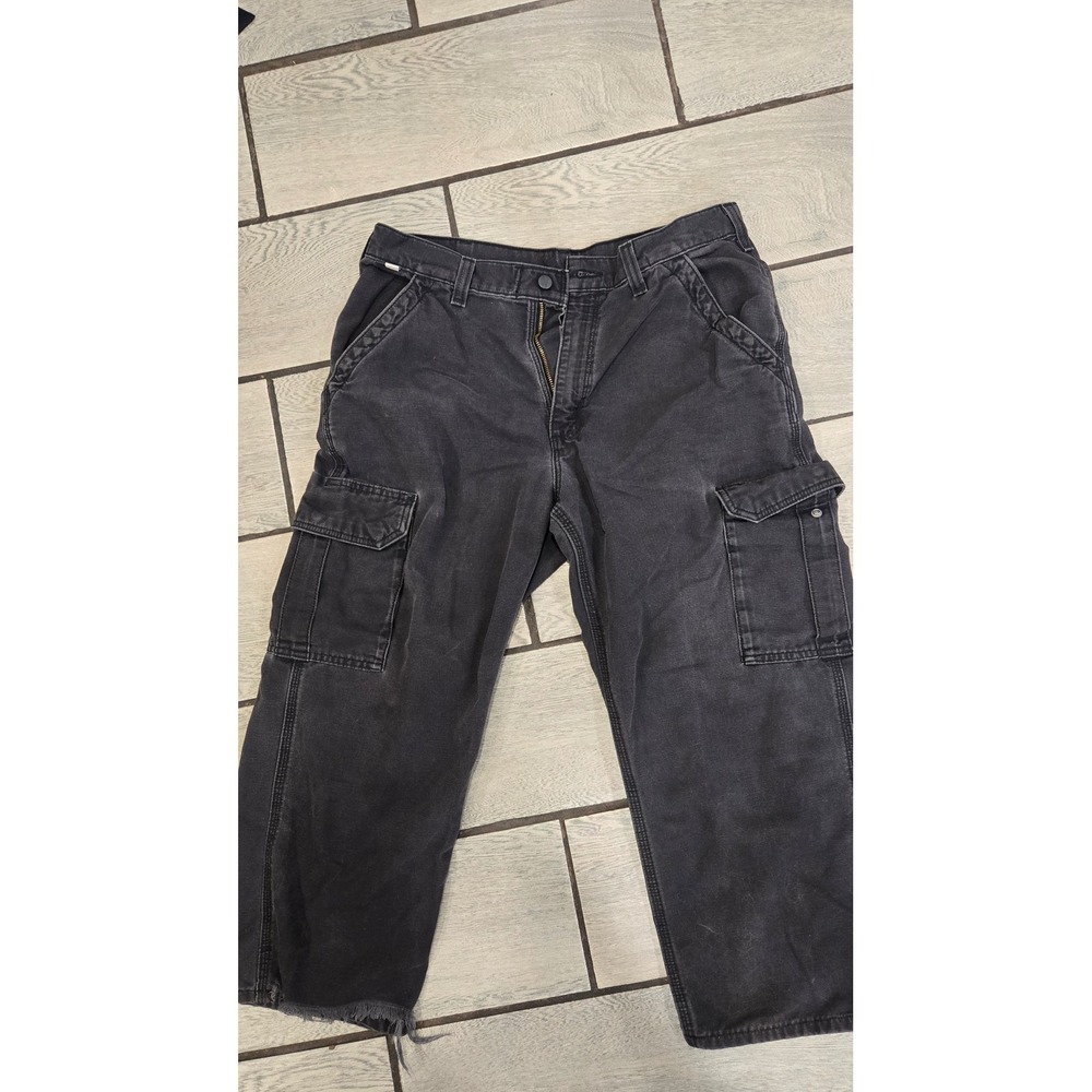 Carhartt FR Flame Resistant Cargo Pants Black FRB240-BLK 36x30 Workwear